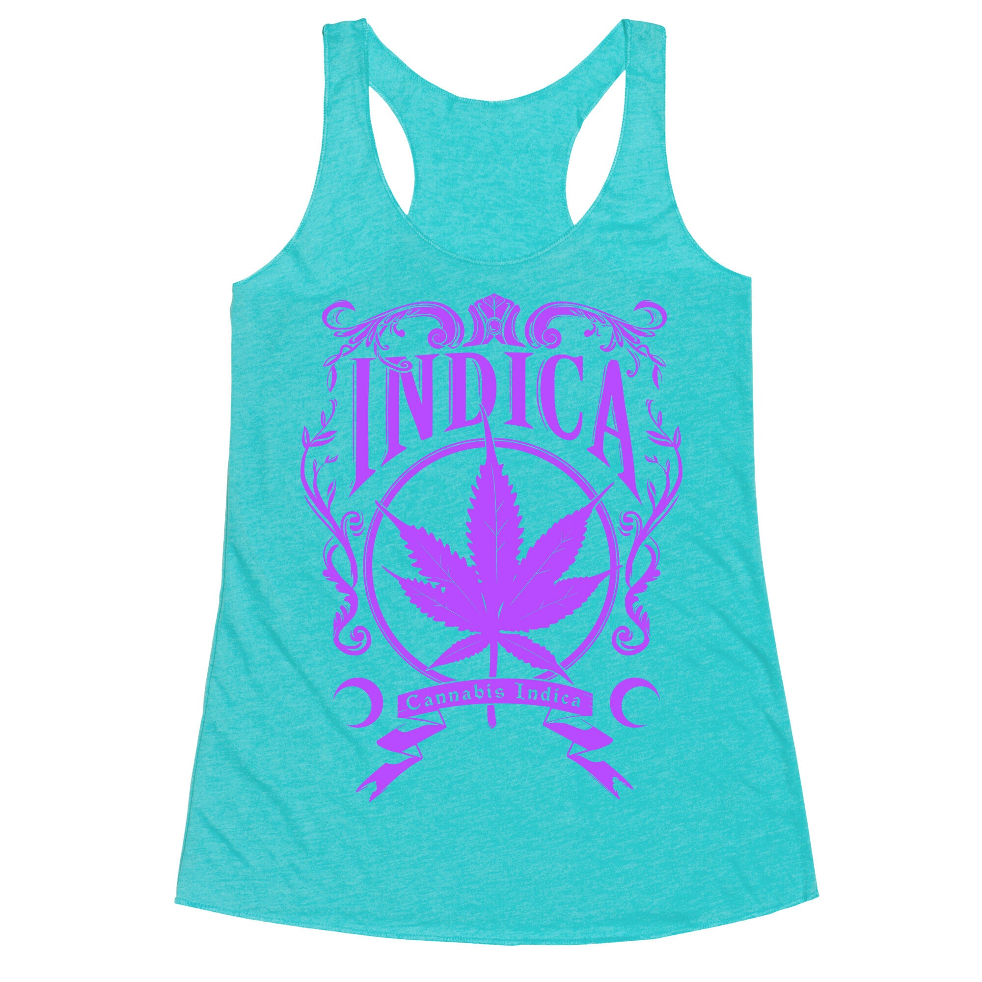 Cannabis Indica Racerback Tank